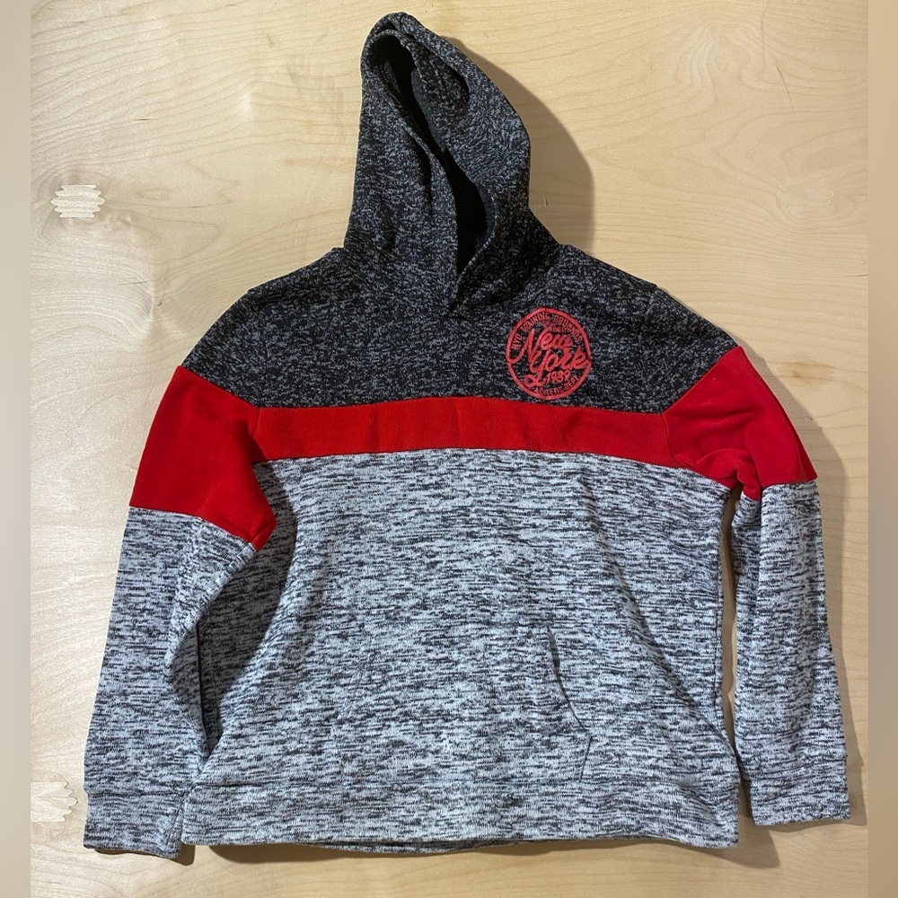 Love Brand Black and Red Men's Hooded Sweater 3X (PB)